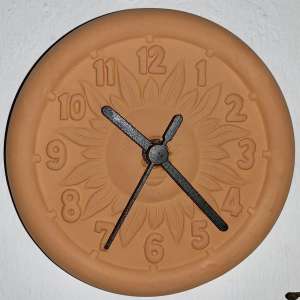 Terracotta Clock
